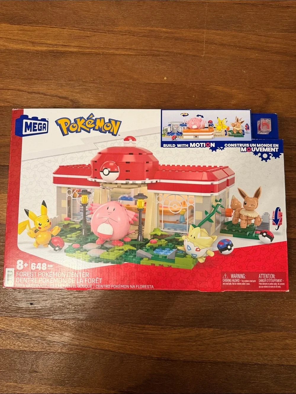 Pokémon Forest Pokémon Center Building Set